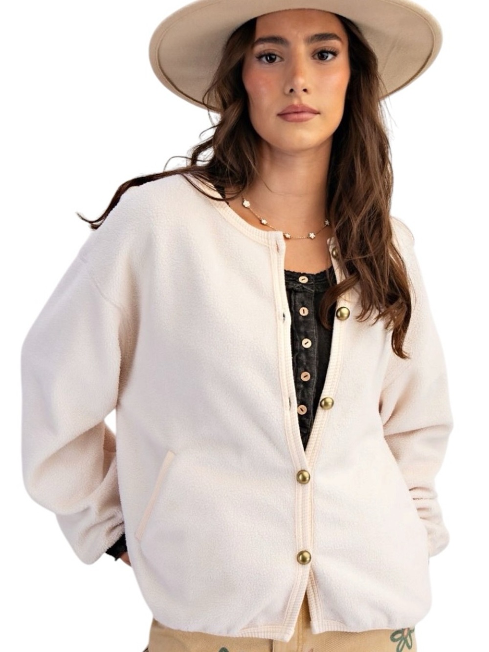 716: EASEL NWT JACKET CREAM (C) - Picture 1 of 1